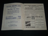 1944 DECEMBER HOOF BEATS MAGAZINE - WHITNEY HANOVER ISSUE - B 6454