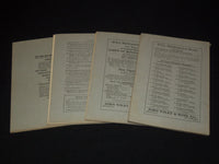 1921 THE AMERICAN MATHEMATICAL MONTHLY MAGAZINE LOT OF 4 - WR 277D