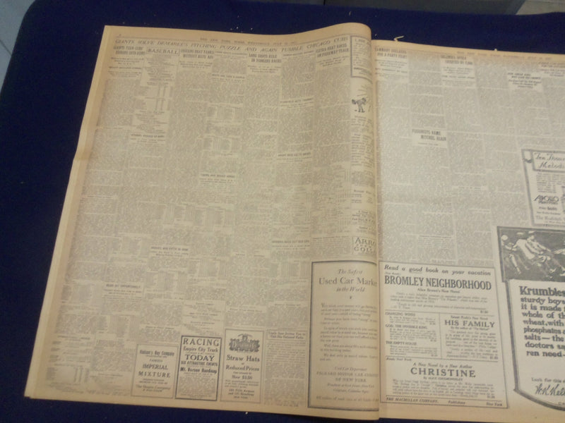 1917 JULY 18 NEW YORK TIMES - CHURCHILL ENTERS BRITISH CABINET - NT 9307