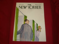 1972 NOVEMBER 4 NEW YORKER MAGAZINE FRONT COVER ONLY - GREAT ART FOR FRAMING