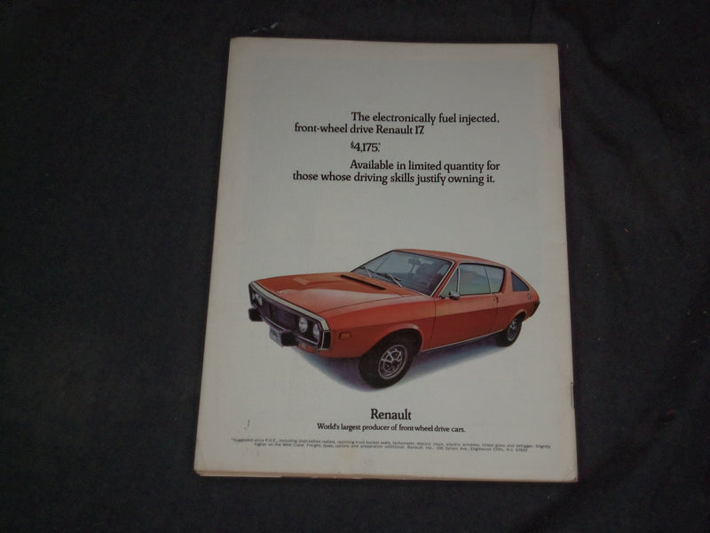 1972 SEPTEMBER 12 WORLD MAGAZINE - WORLD PEACE IS POSSIBLE - CW 520