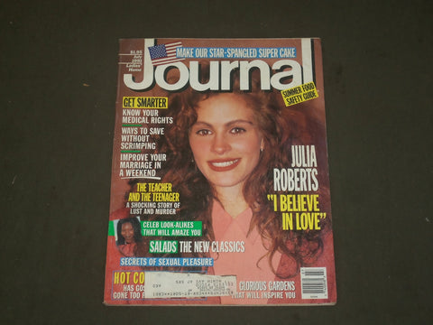 1991 JULY LADIES' HOME JOURNAL MAGAZINE - JULIA ROBERTS - B 2258