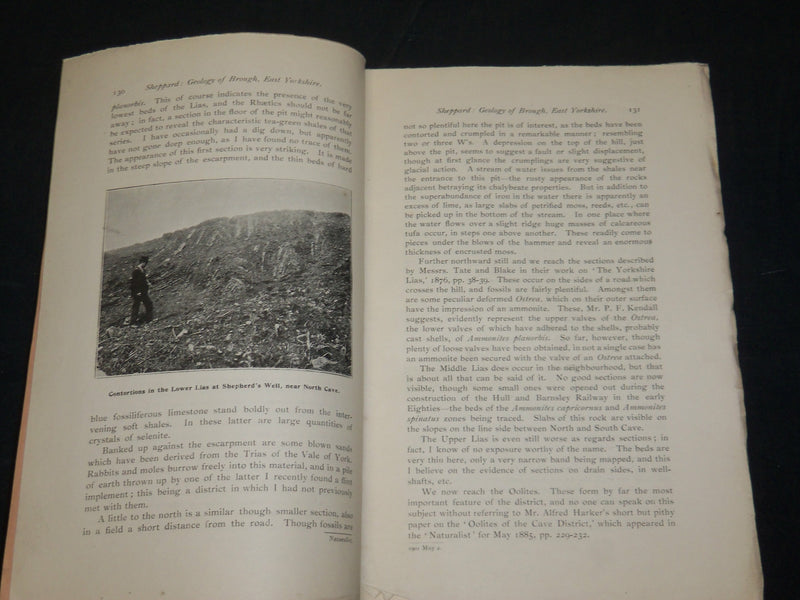 1901 THE NATURALIST MAGAZINE HISTORY FOR NORTH OF ENGLAND LOT OF 12 - WR 106K