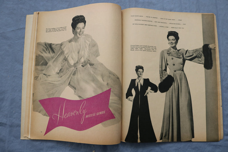 1946 JANUARY MOTION PICTURE MAGAZINE - RITA HAYWORTH COVER - ST 1002W