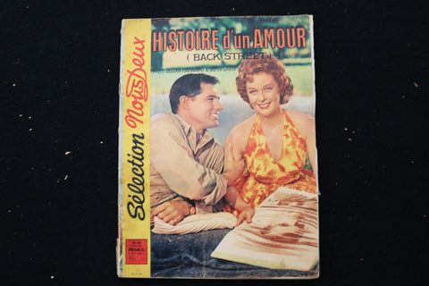 1962 JULY 22 HISTOIRE D'UN AMOUR MAGAZINE - SUSAN HAYWARD COVER - E 25016