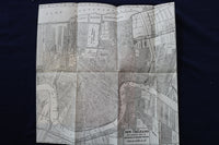 1941 NEW ORLEANS GUIDE BOOK - MAP - SOFTCOVER BOOK - K 1316