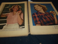 1930'S-1940'S HOLLYWOOD MOVIE STARS SCRAPBOOK - GABLE - COOPER - 33A