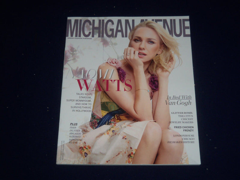 2016 SPRING MICHIGAN AVENUE MAGAZINE - NAOMI WATTS COVER - SP 3637