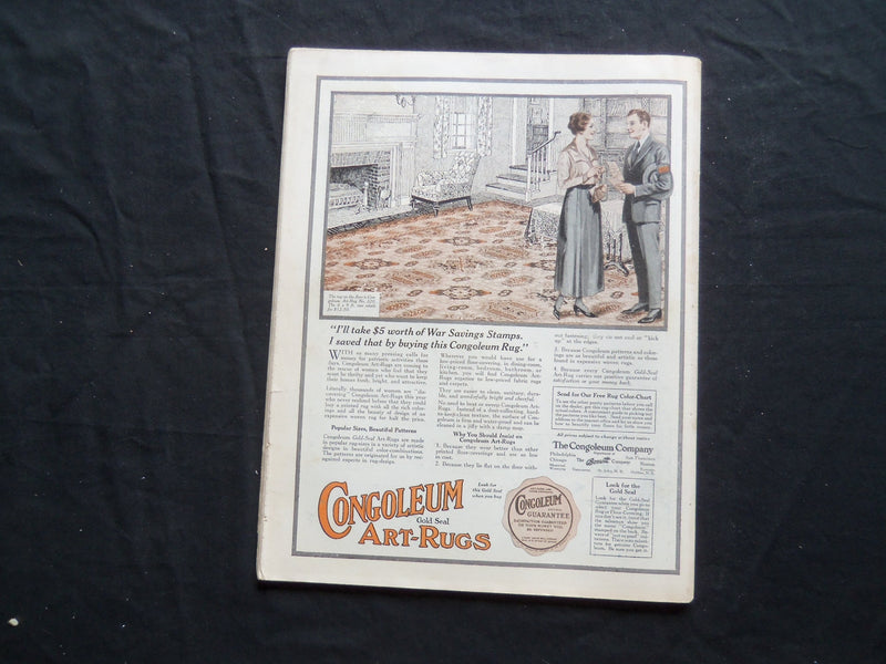 1918 NOVEMBER 9 THE SATURDAY EVENING POST MAGAZINE - ILLUSTRATED COVER - SP 907