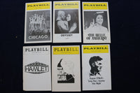 1950'S-1960'S THEATRE PROGRAMS - 33 PLAYBILLS AND 6 OTHERS - LOT OF 39 - O 3319