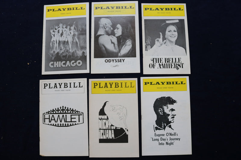 1950'S-1960'S THEATRE PROGRAMS - 33 PLAYBILLS AND 6 OTHERS - LOT OF 39 - O 3319