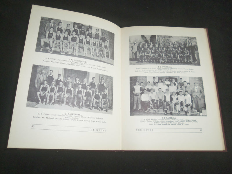 1947 THE MITRE ST. PETER'S SCHOOL YEARBOOK - PEEKSKILL NEW YORK - YB 2555