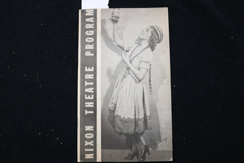 1935 THE GREAT WALTZ PROGRAM - NIXON THEATRE - K 2467