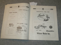 1957 MILLERSBURG PENNSYLVANIA SESQUICENTENIAL 1807-1957 PROGRAM - J 6287