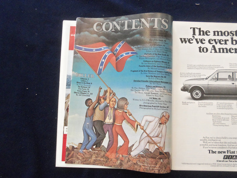 1976 JULY NATIONAL LAMPOON MAGAZINE - DOWN HOME - ELVIS PRESLEY - SP 5454G