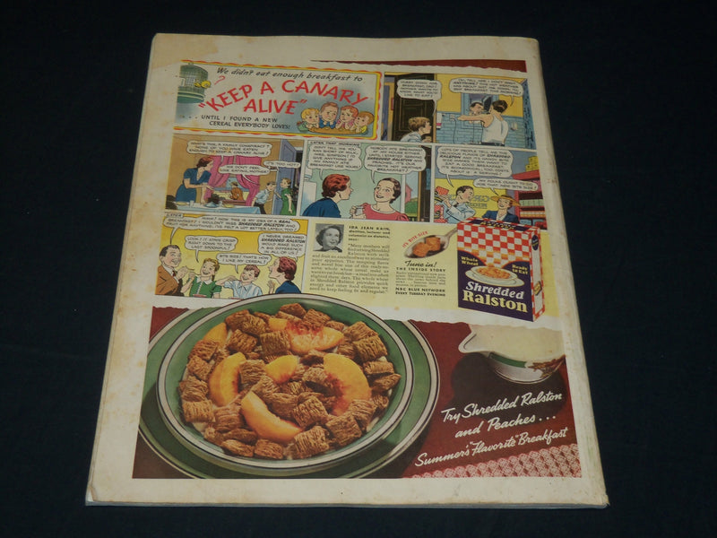 1939 AUGUST LADIES HOME JOURNAL MAGAZINE - NICE COVER - REBECCA - F 334