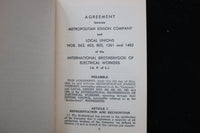 1954 METROPOLITAN EDISON COMPANY - ELECTRICAL WORKERS AGREEMENT - K 3533
