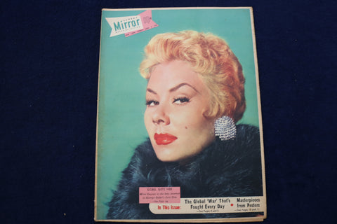 1956 APRIL 8 NY MIRROR MAGAZINE - MITZI GAYNOR COVER - E 22585