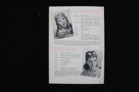1949 LITTLE WOMEN - DANISH MAGAZINE - ELIZABETH TAYLOR COVER - E 26425