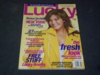 2003 AUGUST LUCKY MAGAZINE - MANDY MOORE - SP 5021