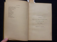 1882 INTO THE SUNSHINE AND OTHER POEMS HARDCOVER BOOK BY AELLA GREENE - KD 8476