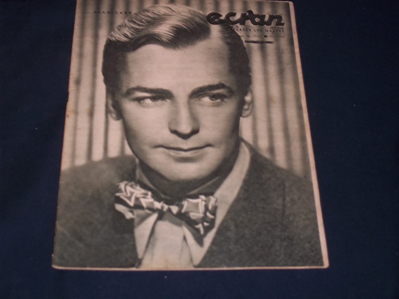1944#710 ECRAN SPANISH MAGAZINE - ALAN LADD COVER - E 26087