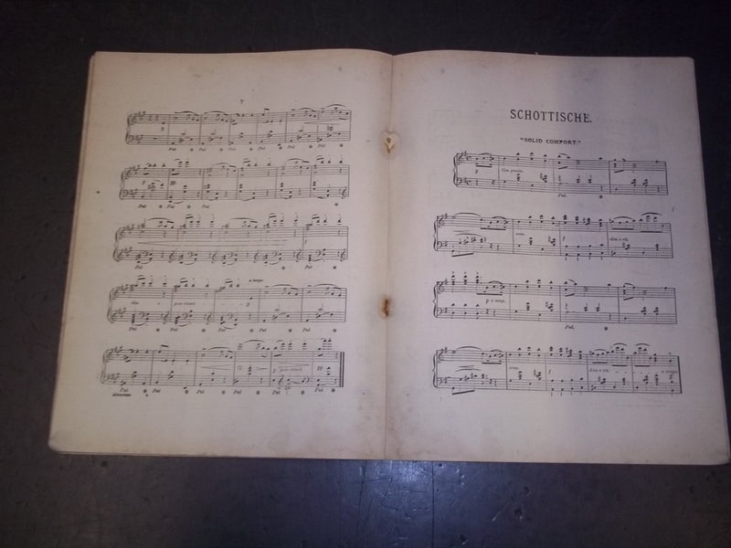 1892-1894 THE NEW YORK MUSICAL PUBLICATION MONTHLY SHEET MUSIC LOT OF 9 - O 2657