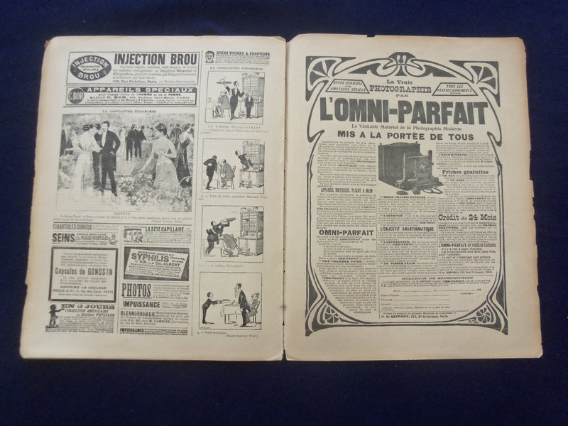 1905 OCT 7 LE SOURIRE MAGAZINE - ILLUSTRATED COMEDY - FRENCH TEXT - SP 4866V