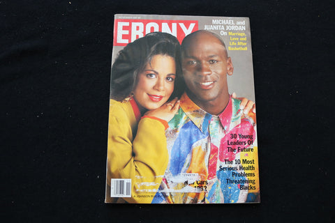 1991 NOVEMBER EBONY MAGAZINE - MICHAEL AND JUANITA JORDAN COVER - ST 1012Q