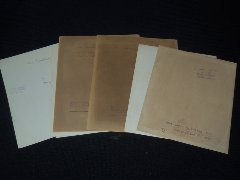 LADY BIRD JOHNSON WIRE PHOTOS LOT OF 9 - 8x10 - #102