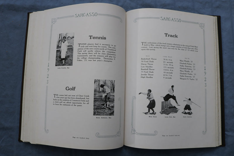 1923 THE SARGASSO EARLHAM COLLEGE YEARBOOK - RICHMOND, INDIANA - YB 3425
