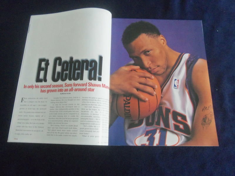 2001 JANUARY PHOENIX SUNS FASTBREAK MAGAZINE - ST 7136