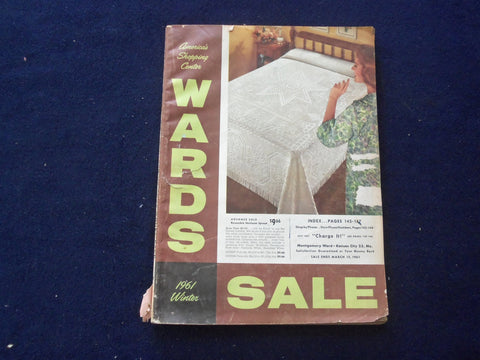 1961 WINTER MONTGOMERY WARD CATALOG - KANSAS CITY, MISSOURI - J 8473