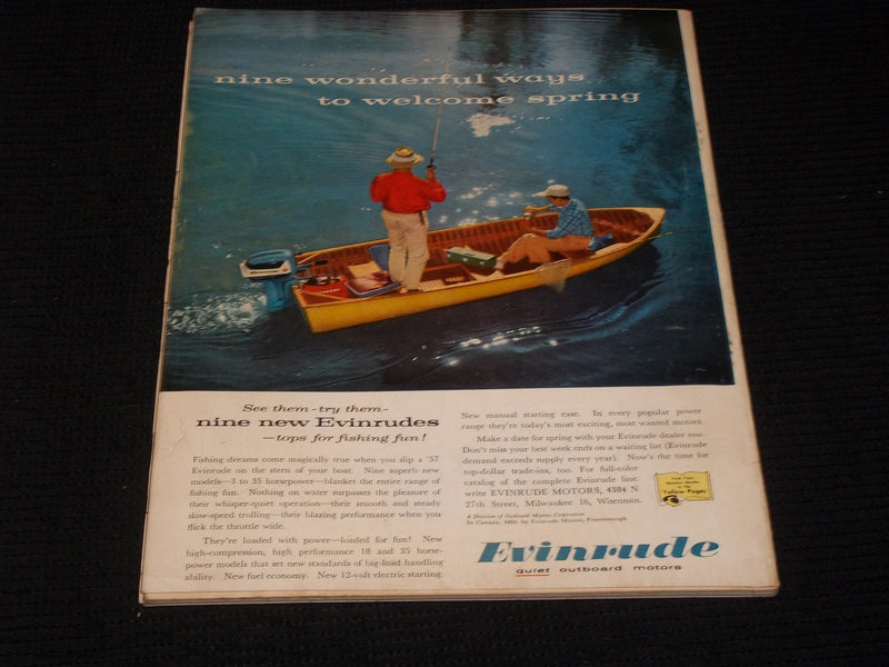 1957 MARCH TRUE MAGAZINE VERY NICE MAN'S COVER & ISSUE - E 3737