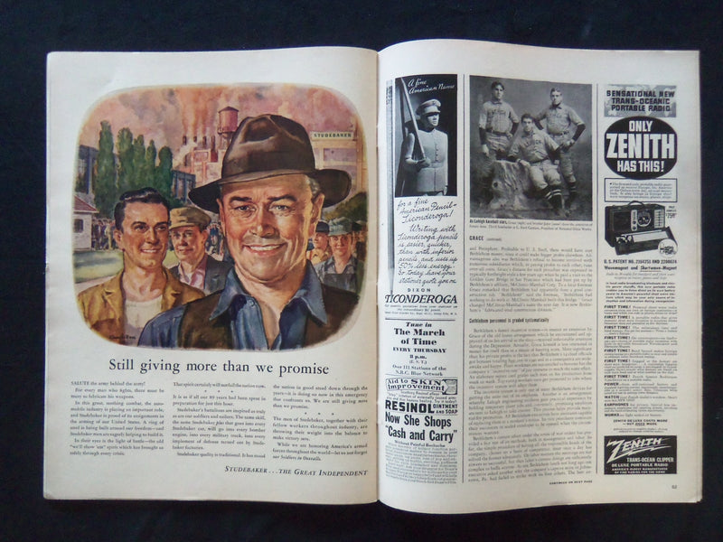 1942 JANUARY 26 LIFE MAGAZINE - AIR FORCE WOMEN'S AUXILIARY - L 271