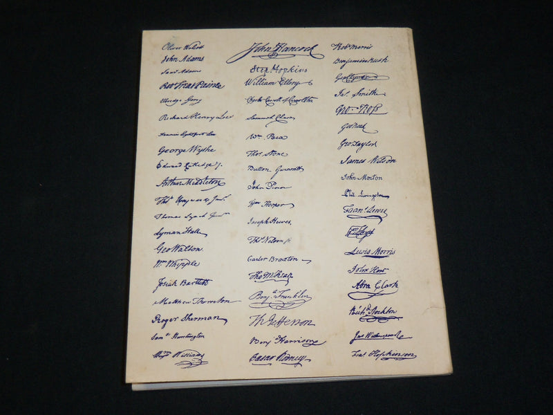 1957 THEY SIGNED FOR US BOOK BY SINCLAIR & MACARTHUR - AMERICAN FLAG - J 6086