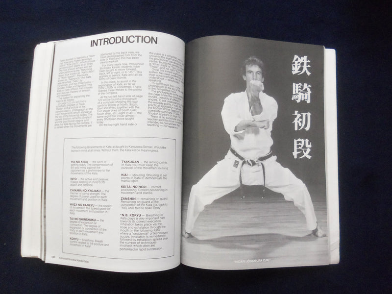 1996 ADVANCED SHOTOKAN KARATE KATA SOFTCOVER BOOK BY JOHN VAN WEENEN - KD 8821