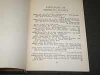 1930 ILLINOIS & MISSOURI DIRECTORY OF AMERICAN SOCIETY #218 OF 1500 - KD 5175