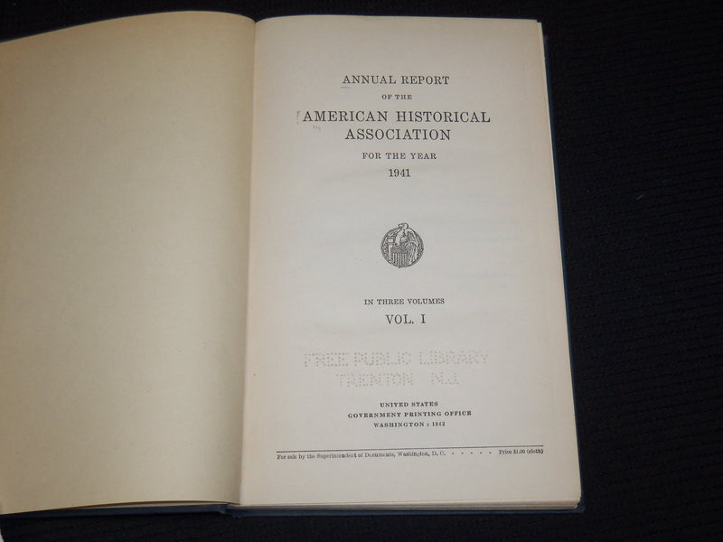 1940-1972 AMERICAN HISTORICAL ASSOCIATION BOUND VOLUMES LOT OF 26 - KD 5O