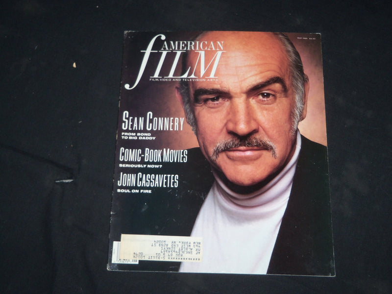 1989 MAY AMERICAN FILM MAGAZINE - SEAN CONNERY COVER - B 44