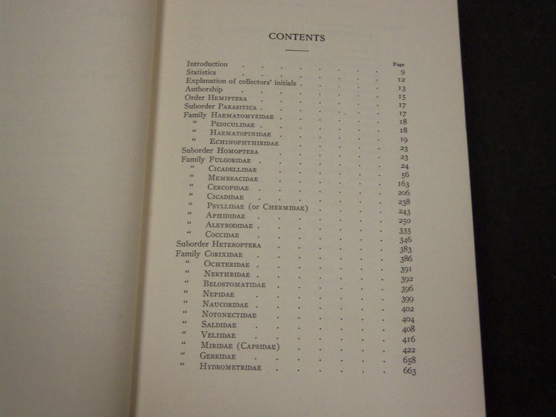 1923 GUIDE TO THE INSECTS OF CONNECTICUT BULLETIN NO. 34 - NICE ILLUS. - KD 988