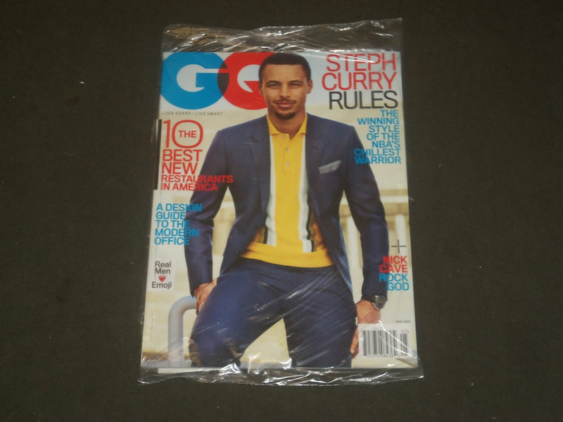2017 MAY GQ MAGAZINE - STEPHEN CURRY COVER - B 2918