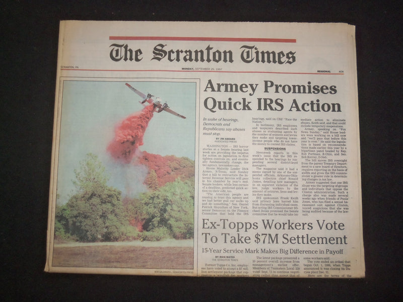 1997 SEP 29 THE SCRANTON TIMES NEWSPAPER - SECOND MCVIEGH TRIAL STARTS - NP 8405