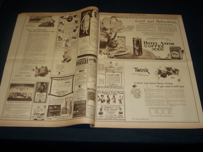 1920 JULY 18 NEW YORK TIMES PICTURE SECTION - OLYMPIC TRIALS - PHOTOS - NT 8764