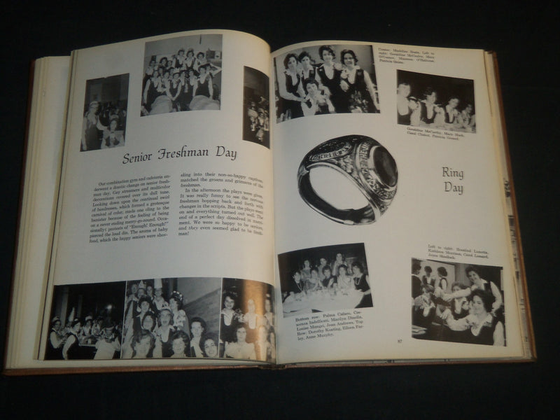 1963 THE GRAIL BLESSED SACRAMENT HIGH SCHOOL YEARBOOK - NEW YORK CITY - YB 1846