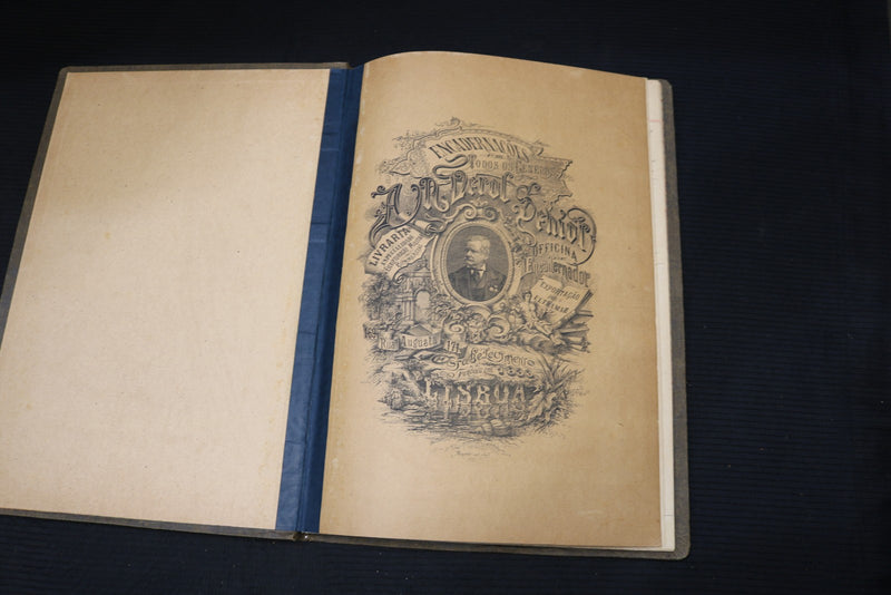 1895-1903 PORTUGESE LEDGER BOOK & LOOSE PAGES - KD 3351G