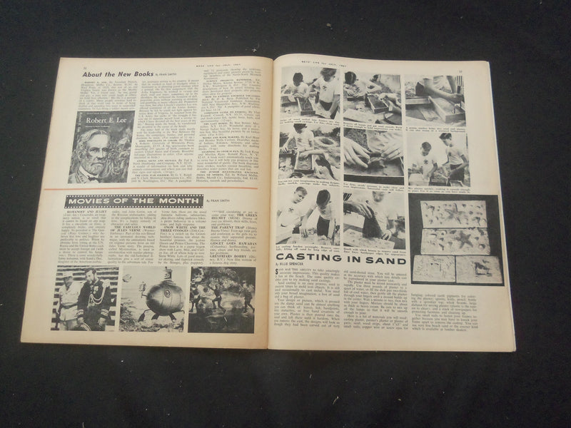 1961 JULY BOYS' LIFE MAGAZINE - AMERICAN BALD EAGLE - ST 3770M