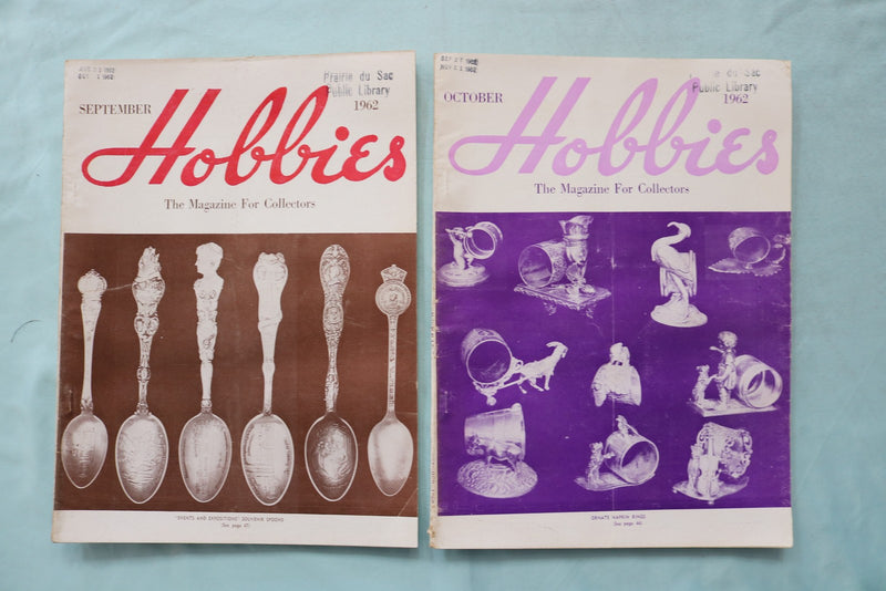 1962 HOBBIES MAGAZINE - COMPLETE YEAR - LOT OF 12 - O 3963