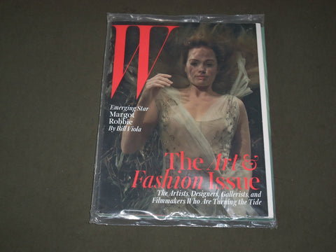 2014 DECEMBER / 2015 JANUARY W MAGAZINE - MARGOT ROBBIE COVER - B 3502