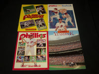 PHILADELPHIA PHILLIES YEARBOOKS & SCORECARDS LOT OF 8 - O 3027A